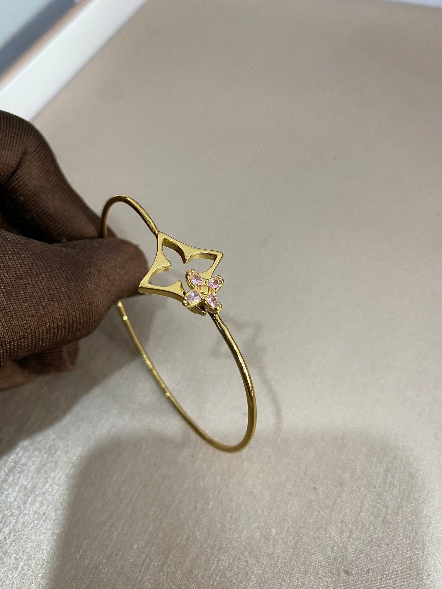 [Vintora]Pink Diamond Bracelet