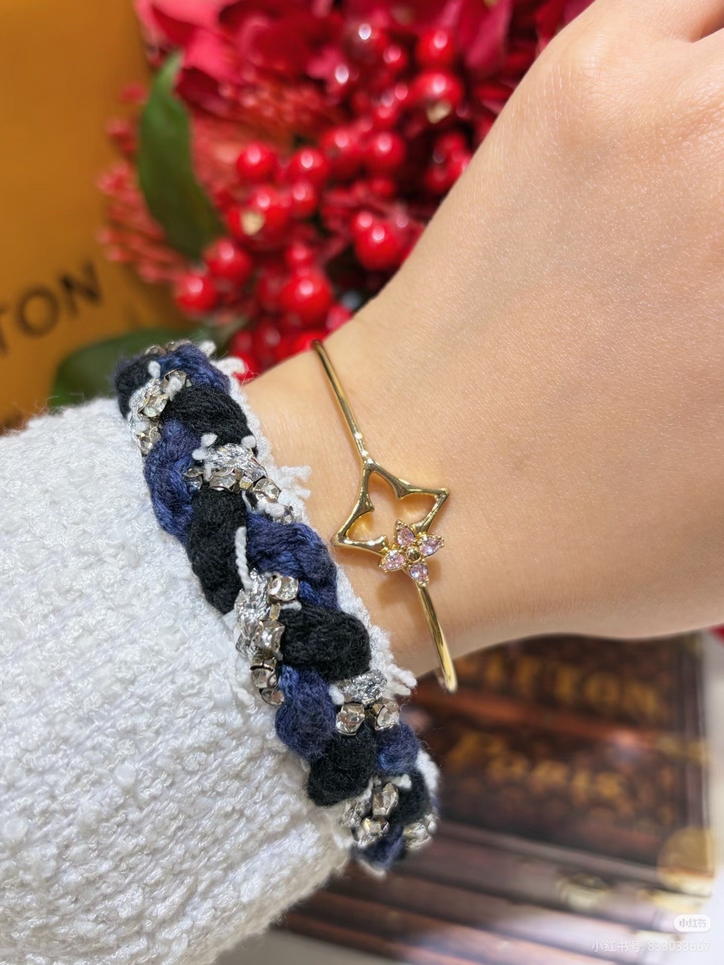 [Vintora]Pink Diamond Bracelet