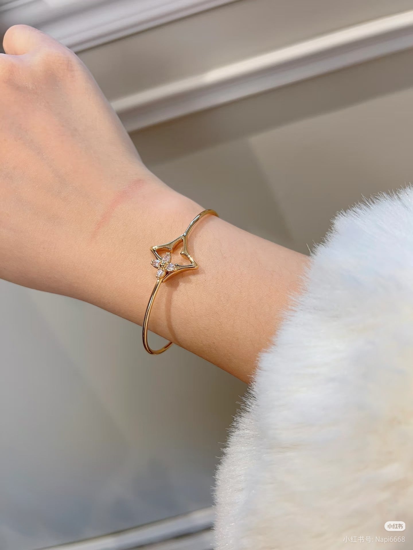 [Vintora]Pink Diamond Bracelet