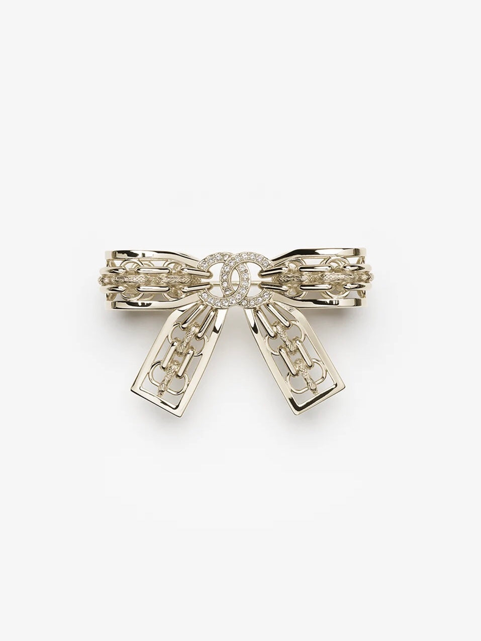 [Vintora]25K Hollow Bow Brooch