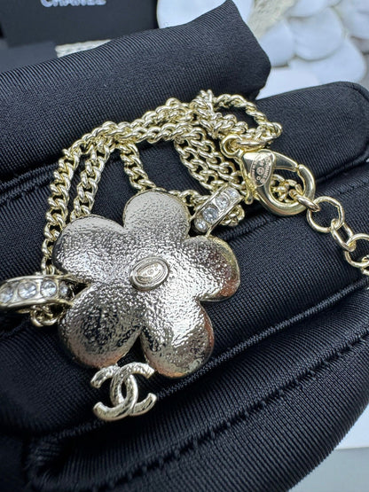 [Vintora]VOLTE New Blue Floral Double-Layer Bracelet