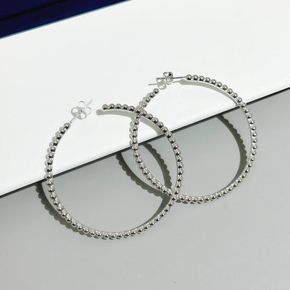 [Vintora]SMOOTH BEAD STUD EARRINGS