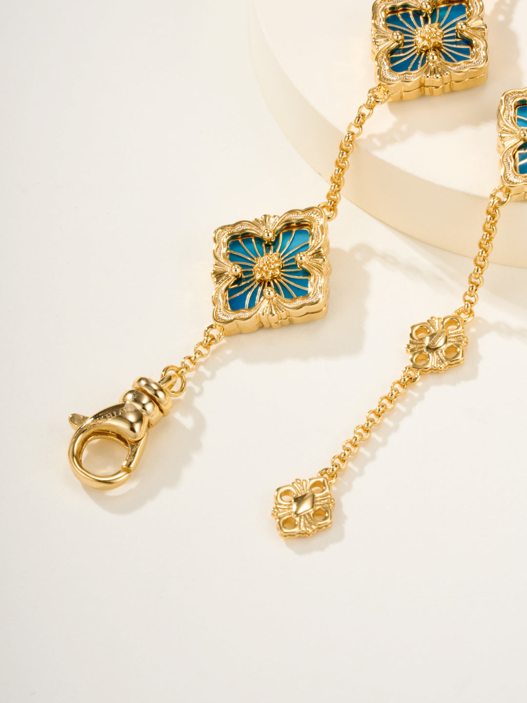 [Vintora]B.C.L ENAMELED Five-Flower Bracelet£¨Various Colors)