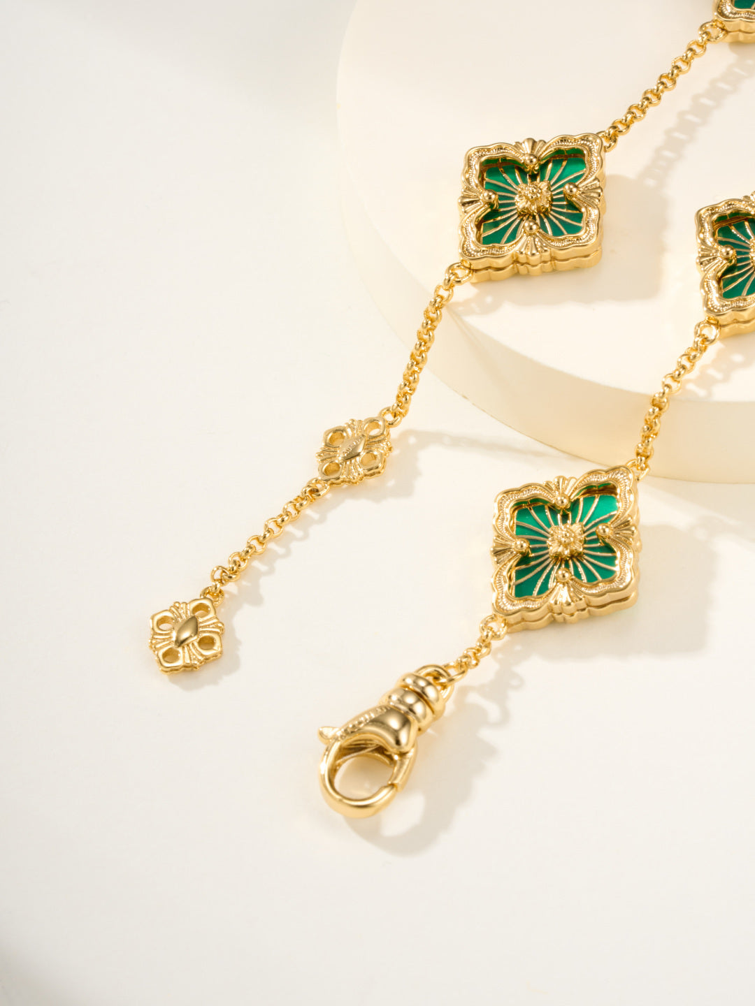 [Vintora]B.C.L ENAMELED Five-Flower Bracelet£¨Various Colors)