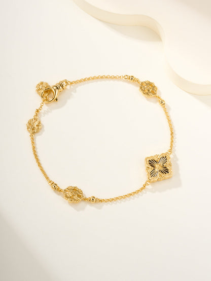 [Vintora]B.C.L ENAMELED One-Flower Bracelet£¨Various Colors)
