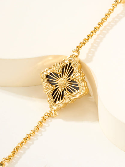 [Vintora]B.C.L ENAMELED One-Flower Bracelet£¨Various Colors)