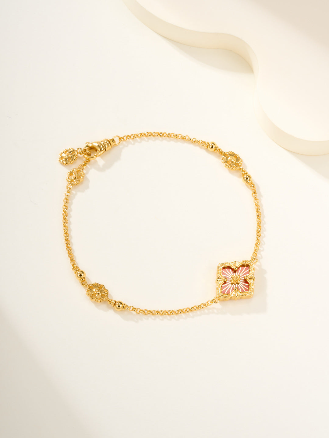 [Vintora]B.C.L ENAMELED One-Flower Bracelet£¨Various Colors)