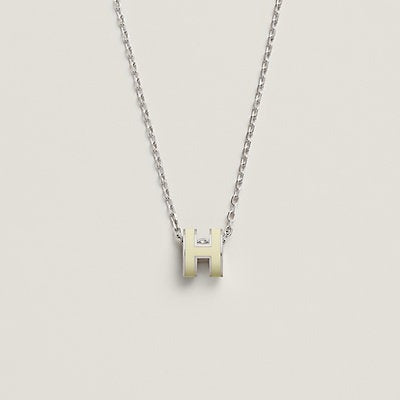 [Vintora]HM CLIC YELLOW ENAMEL GOLD NECKLACE
