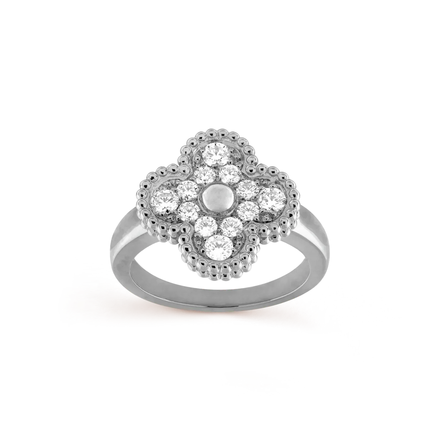 [Vintora]CLOVER DIAMOND RING