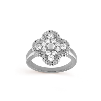 [Vintora]CLOVER DIAMOND RING