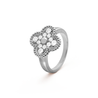[Vintora]CLOVER DIAMOND RING
