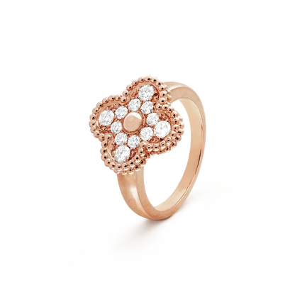 [Vintora]CLOVER DIAMOND RING