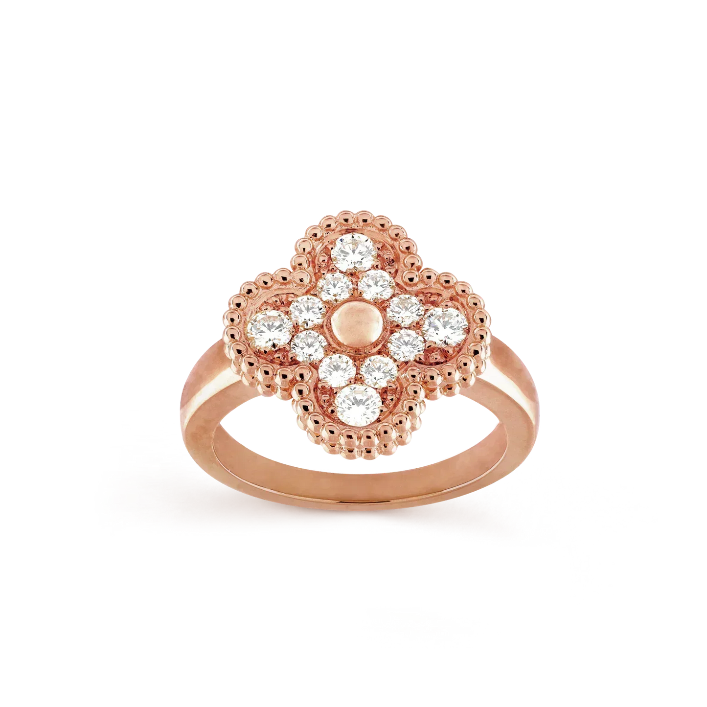 [Vintora]CLOVER DIAMOND RING