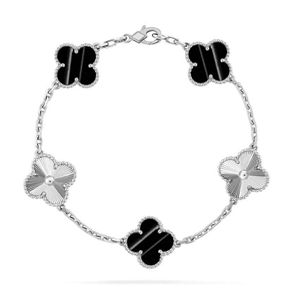 [Vintora] CLOVER 5 MOTIF PULSAR STONE BRACELET COLLECTION