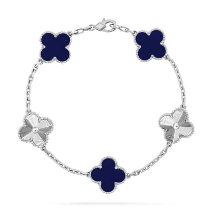 [Vintora]CLOVER 5 MOTIF LAPIS LAZULI BRACELET COLLECTION
