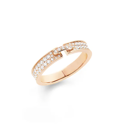 [Vintora]ALLIANCE LIENS VIDENCE PAVED DIAMOND 4MM RING