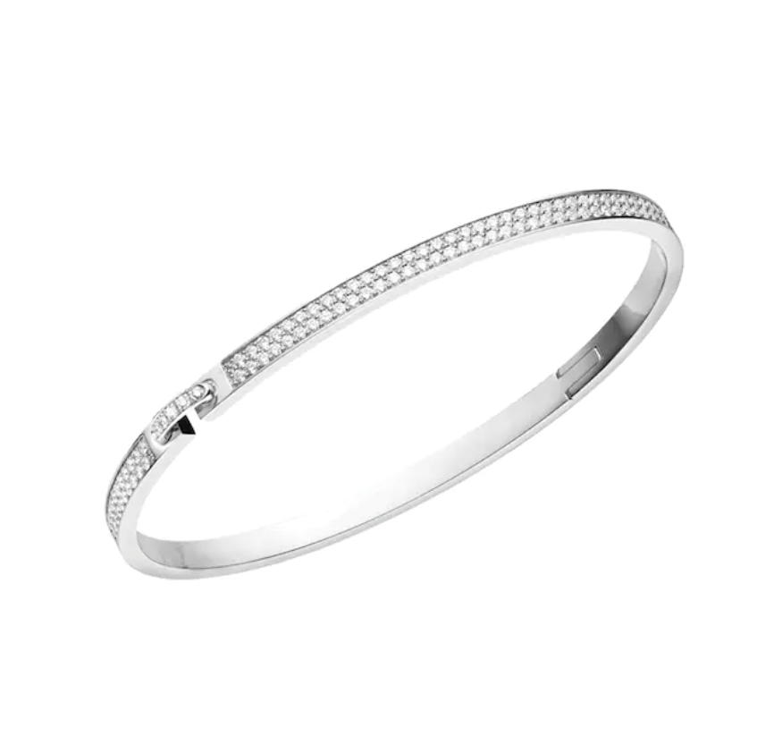 [Vintora]LIENS VIDENCE DIAMOND PAVED BRACELET