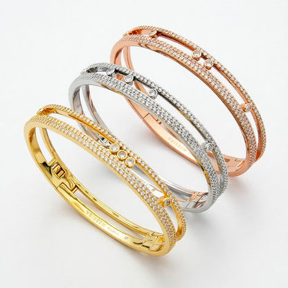 [Vintora]Move Romane pavé bangle