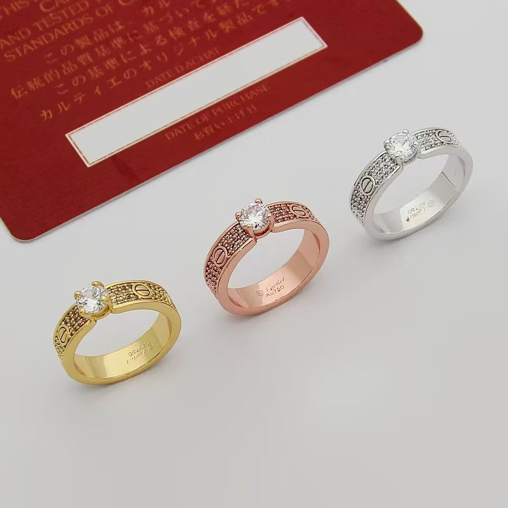 [Vintora]Starry Sky Diamond Ring