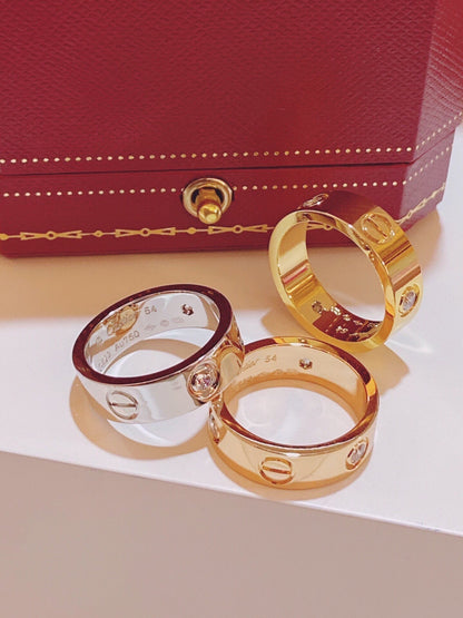 [Vintora]Three-Diamond Ring