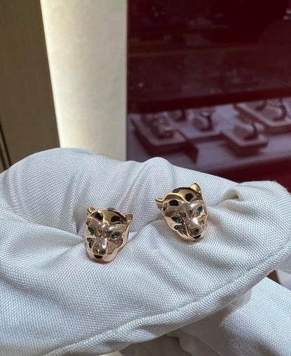 [?Vintora]CHRRTAH-PRINT STUD EARRINGS, THREE COLORS