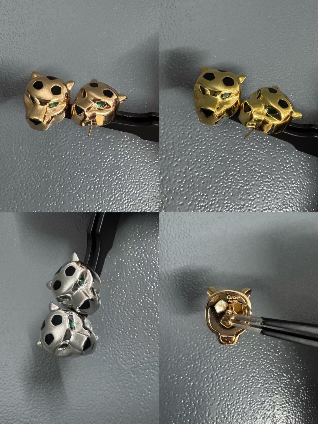 [?Vintora]CHRRTAH-PRINT STUD EARRINGS, THREE COLORS