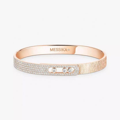 [Vintora]2026 BRAND-NEW FROSTED BRACELET WITH DIAMONDS THREE COLORS