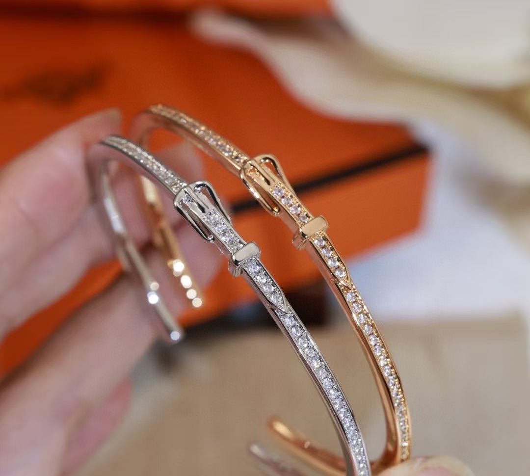 [?Vintora]DIAMOND-ENCRUSTED BRACELET THREE COLORS
