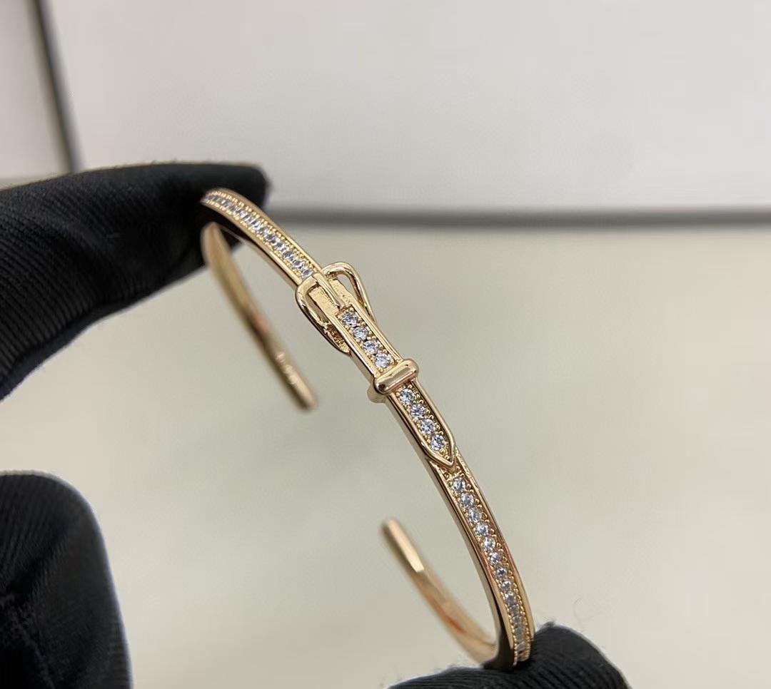 [?Vintora]DIAMOND-ENCRUSTED BRACELET THREE COLORS