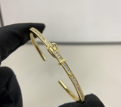 [?Vintora]DIAMOND-ENCRUSTED BRACELET THREE COLORS