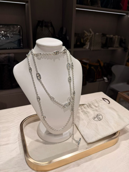 [Vintora]Classic Silver Sweater Chain