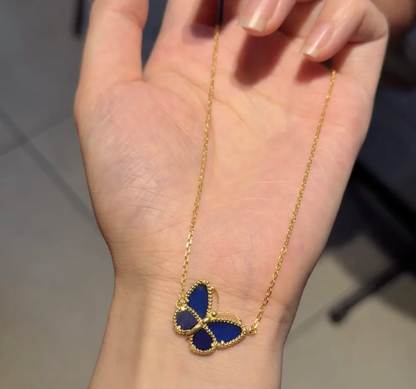 [Vintora]BUTTERFLY BLUE   NECKLACE