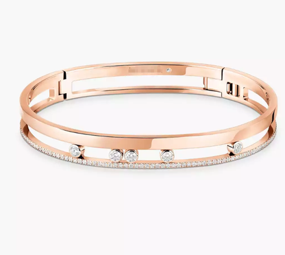 [Vintora]M Roman Diamond Bracelet