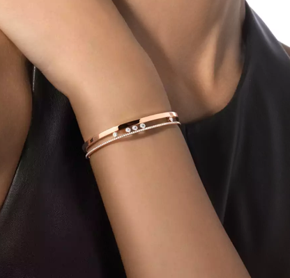 [Vintora]M Roman Diamond Bracelet