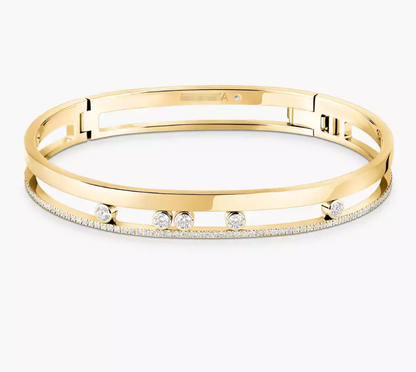 [Vintora]M Roman Diamond Bracelet