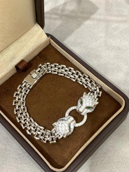 [Vintora] DOUBLE PANTHER BRACELET