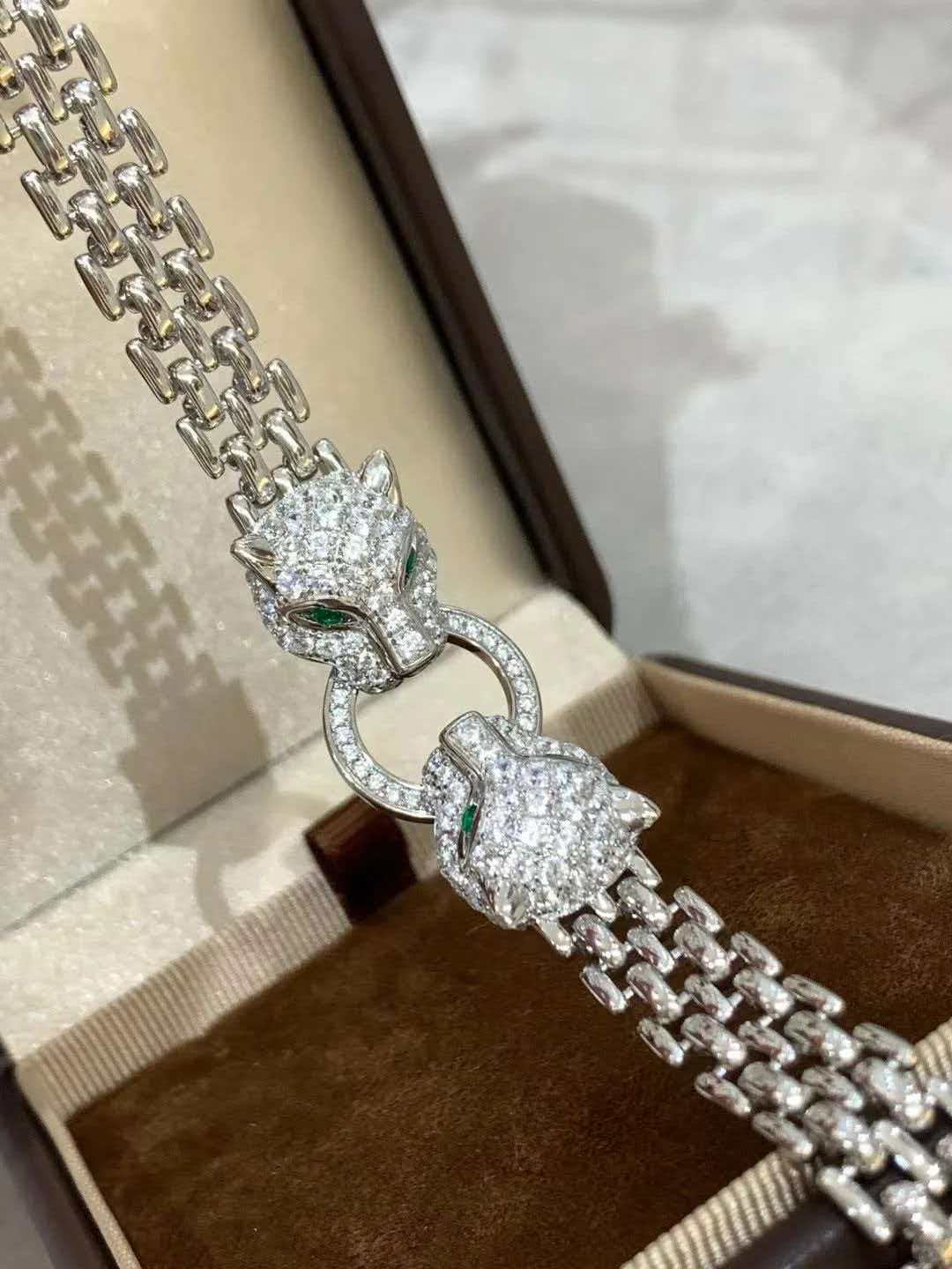 [Vintora] DOUBLE PANTHER BRACELET