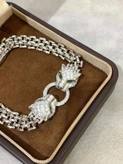 [Vintora] DOUBLE PANTHER BRACELET
