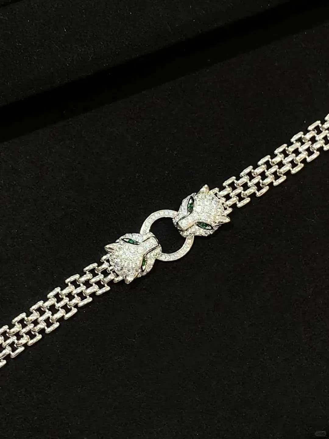 [Vintora] DOUBLE PANTHER BRACELET