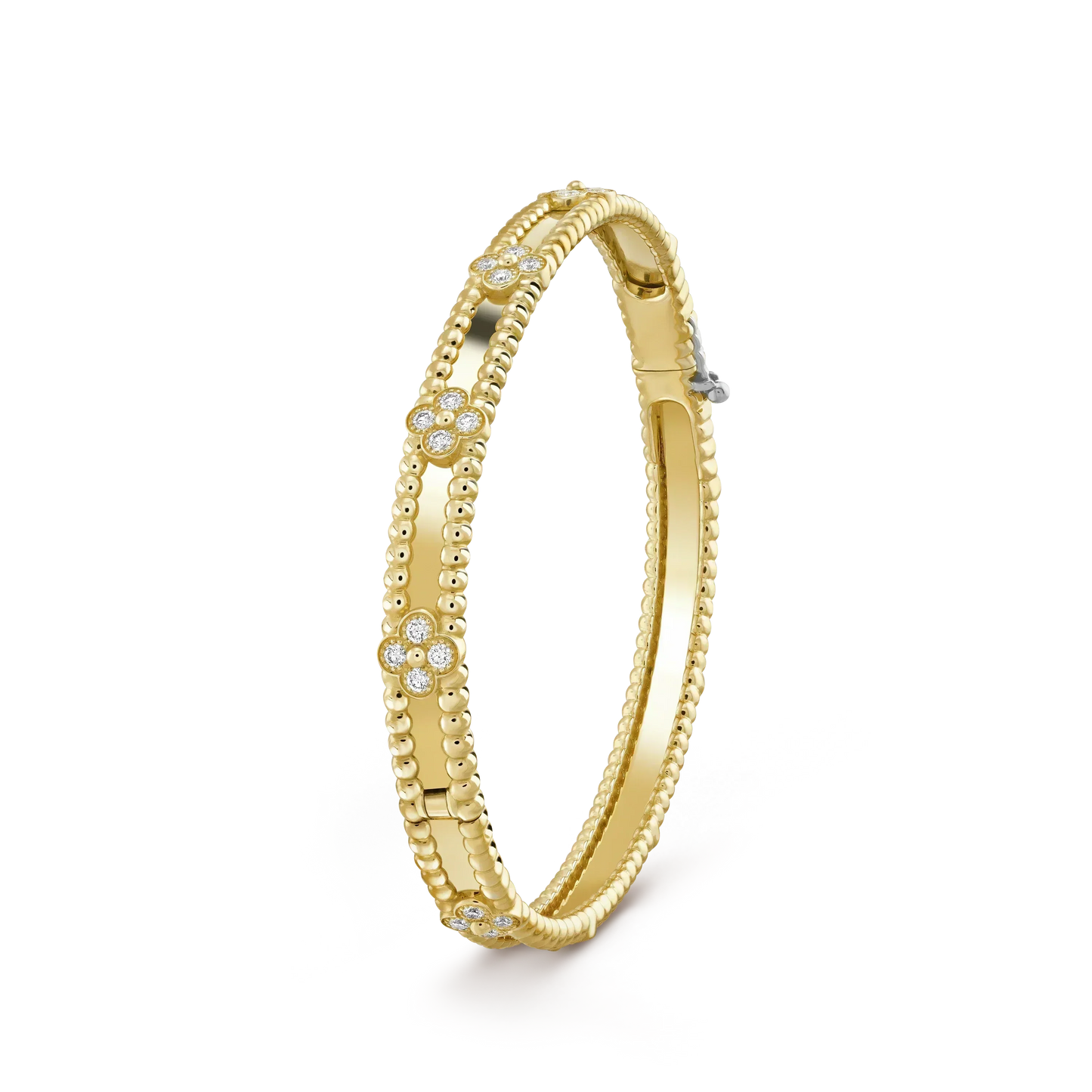 [Vintora]CLOVER BRACELET 4MM DIAMONDS
