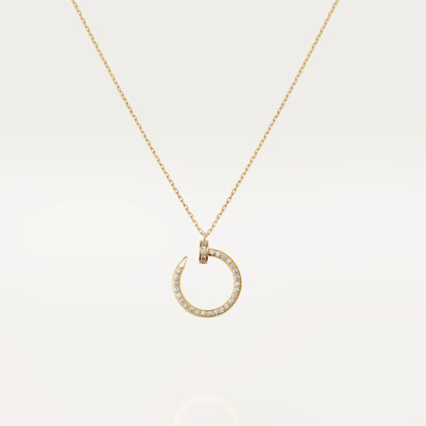 [Vintora]JUSTE NECKLACE GOLD DIAMONDS