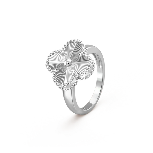 [Vintora]CLOVER SILVER RING