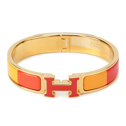 [Vintora]H BRACELET ORANGE RAINBOW CERAMIC