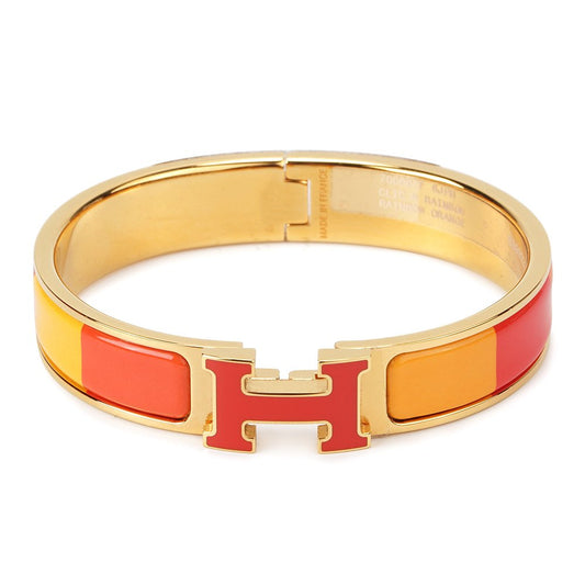 [Vintora]H BRACELET ORANGE RAINBOW CERAMIC