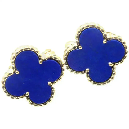[Vintora]CLOVER MINI 9.5MM TURQUOISE EARRINGS