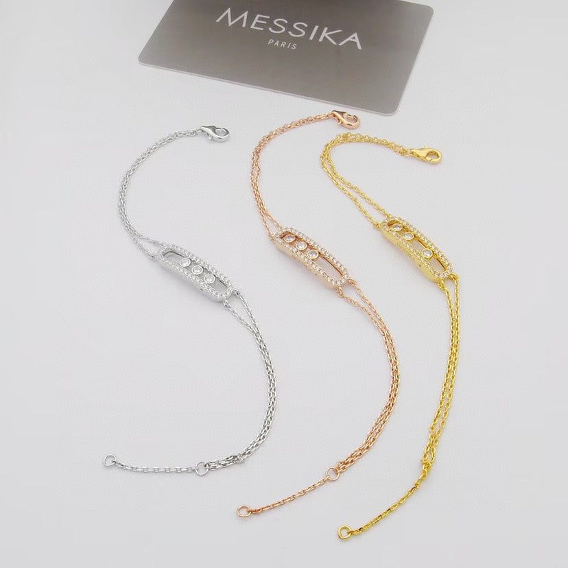 [Vintora] Move Classique pavé bracelet
