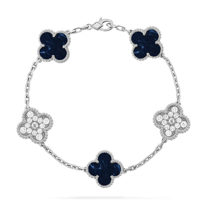 [Vintora]CLOVER 5 MOTIF PIETERSITE BRACELET COLLECTION