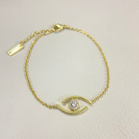 [Vintora]Demo Eye Pave-Set Diamond Bracelet