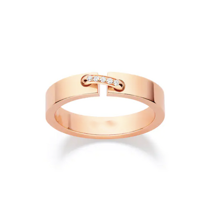 [Vintora]ALLIANCE LIENS VIDENCE DIAMOND 4MM RING