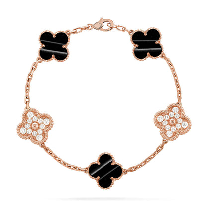[Vintora] CLOVER 5 MOTIF PULSAR STONE BRACELET COLLECTION